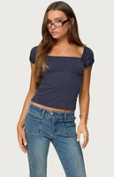 Edikted Stefania Polka Dot Top