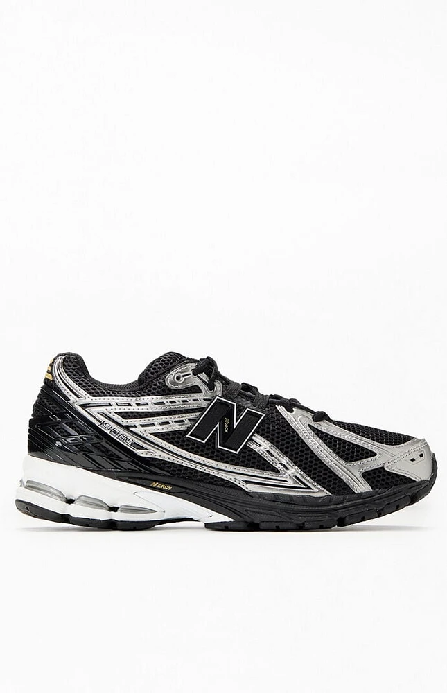 New Balance Black & Silver Metallic 1906R Shoes