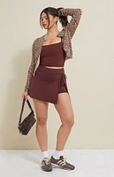 PAC 1980 WHISPER Active Side Slit Sport Mini Skort