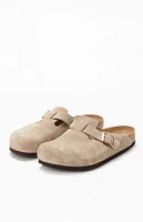 Birkenstock Boston Soft Footbed Clogs Taupe