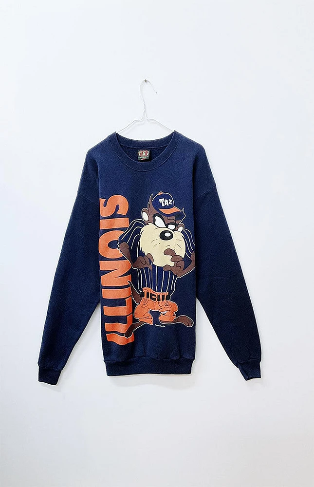 GOAT Vintage Illinois Tasmanian Devil Sweatshirt