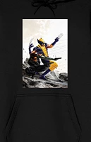 Marvel Comics Wolverine Cover Art Long Sleeve Hoodie