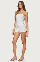 Edikted Hadar Linen Look Corset