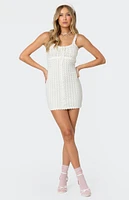 Edikted Pauline Knit Mini Dress