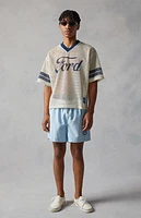FORD Striped 4.5" Swim Trunks