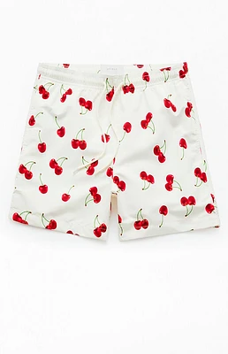 PacSun Cherry 4.5" Swim Trunks