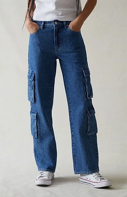 PacSun Eco Dark Indigo '90s Straight Leg Jeans