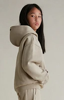 Fear of God Essentials Kids Timber Fleece Hoodie