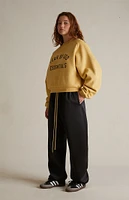 Fear of God Essentials Women's Black Satin Sweatpants