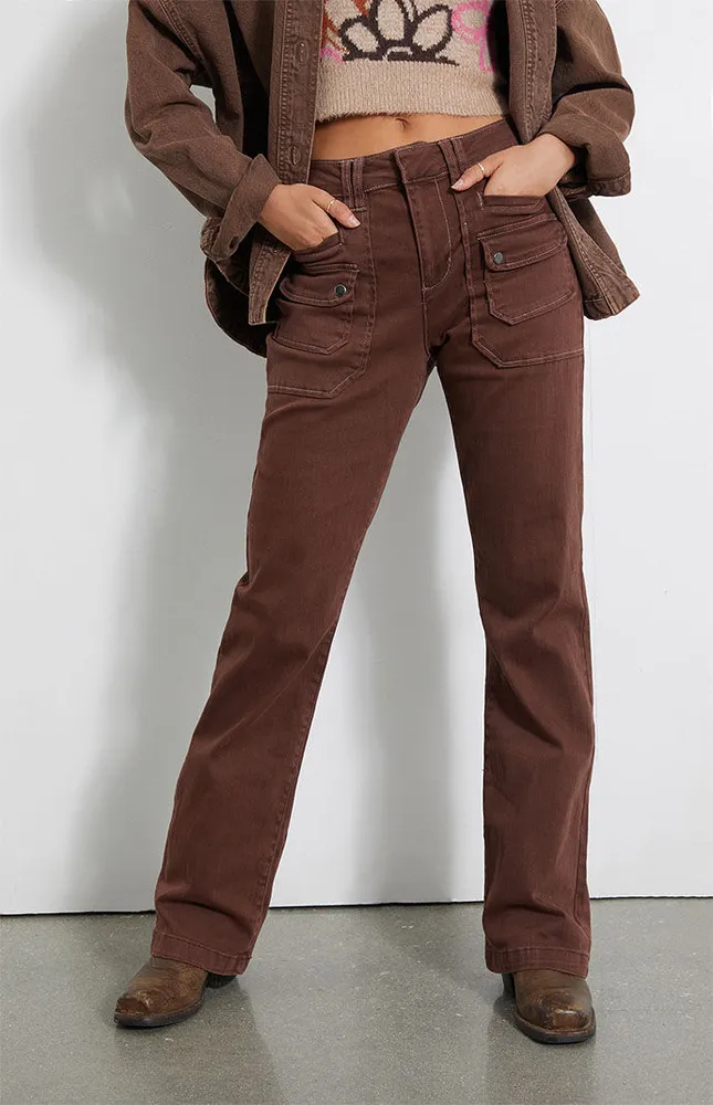 Fivestar General Mid Rise Pocket Bootcut Pants