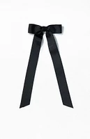 LA Hearts Ribbed Single Loop Bow Barrette