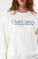 Coney Island Picnic Club Leisure & Fitness Crew Neck Sweatshirt