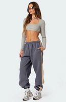 Routine Ribbed Crop Top
