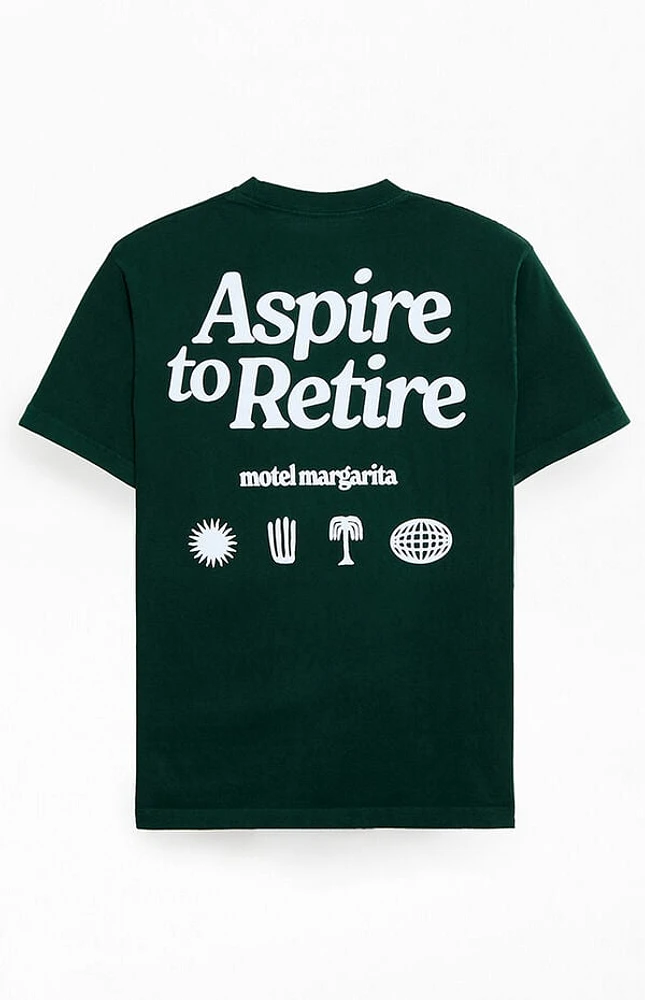 Motel Margarita Aspire To Retire Desert T-Shirt