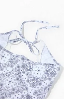 LA Hearts Paisley Headscarf