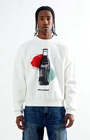 Circulate x Coca-Cola Mixed Crew Neck Sweatshirt