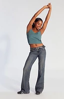 Pacsun Dark Indigo Low Rise Bootcut Jeans