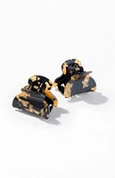 PacSun 2 Pack Mini Tortoiseshell Hair Claw Clips