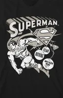 Kids Superman Comic Art T-Shirt