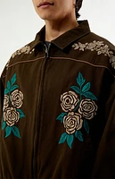 Pacsun Western Floral Embroidered Gas Jacket
