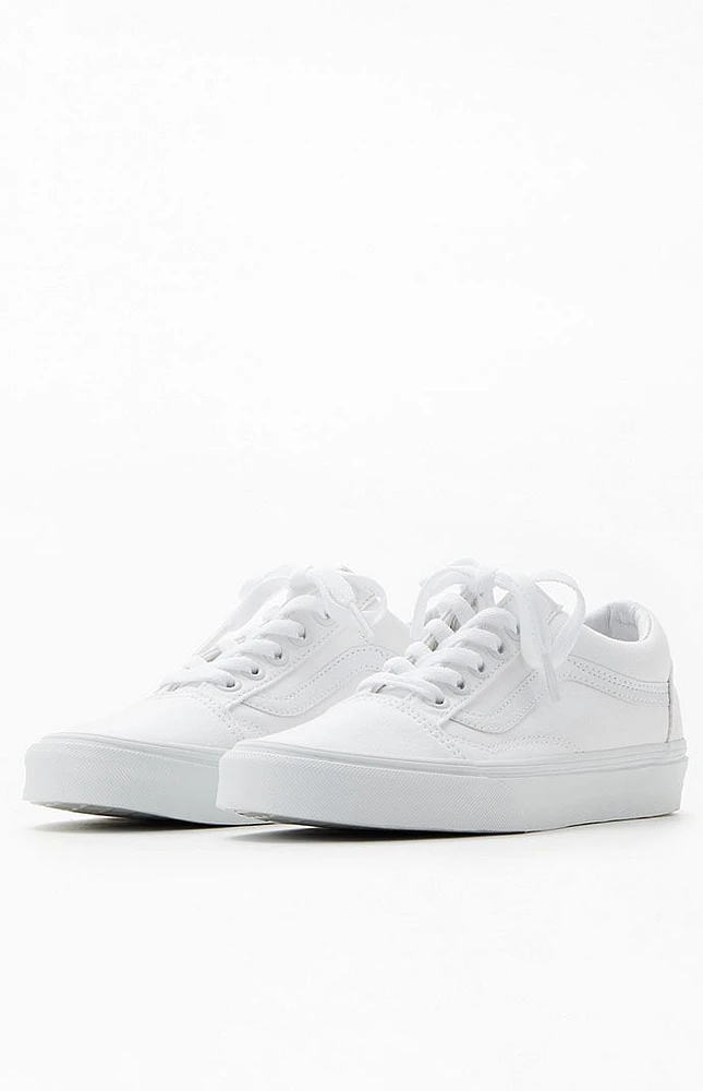 White Old Skool Shoes