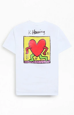 Keith Haring Running Heart T-Shirt