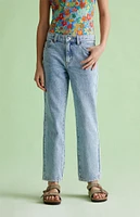 PacSun Kids Light Indigo '90s Straight Leg Jeans