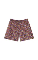 WeSC America Inc Zack Palm Polaroid Aop 5" Swim Trunks