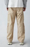 PacSun Khaki Canvas Baggy Cargo Pants