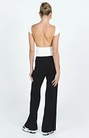 Princess Polly Allen Ribbed Wide Leg Pants