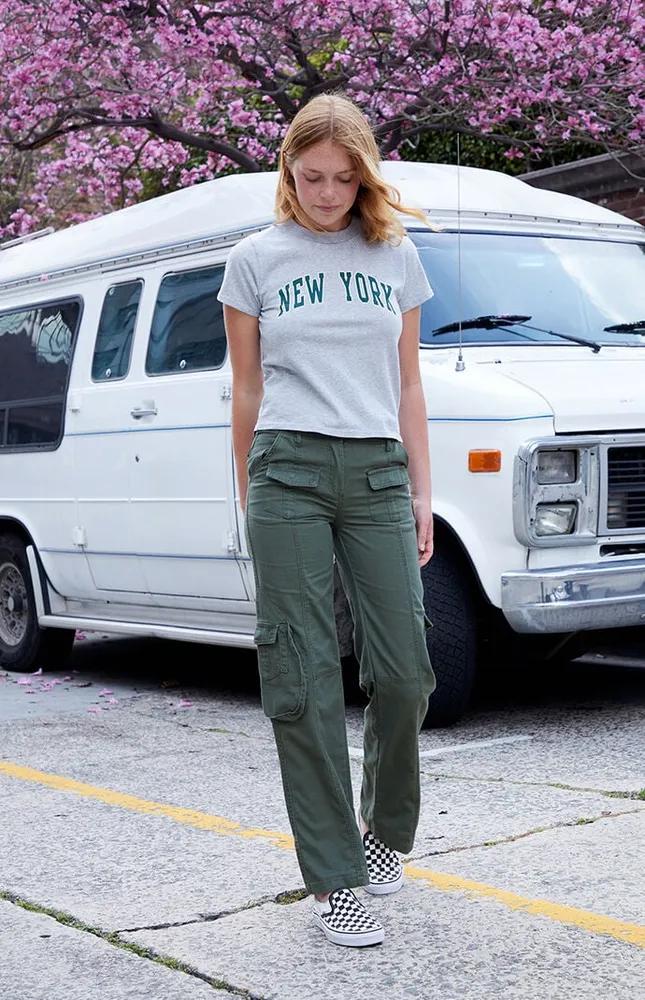 John Galt Green Kim Cargo Pants