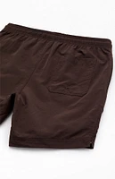 PacSun Petal Applique 6.5" Swim Trunks