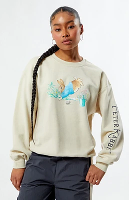 Peter Rabbit Snail Friend Crew Neck Sweatshirt