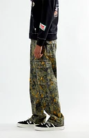True Religion Big T Camo Cargo Baggy Pants