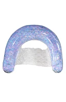 PoolCandy Inflatable Mermaid Collection Glitter Sun Chair