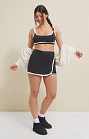 PAC 1980 WHISPER Active Black Paloma Mini Skort