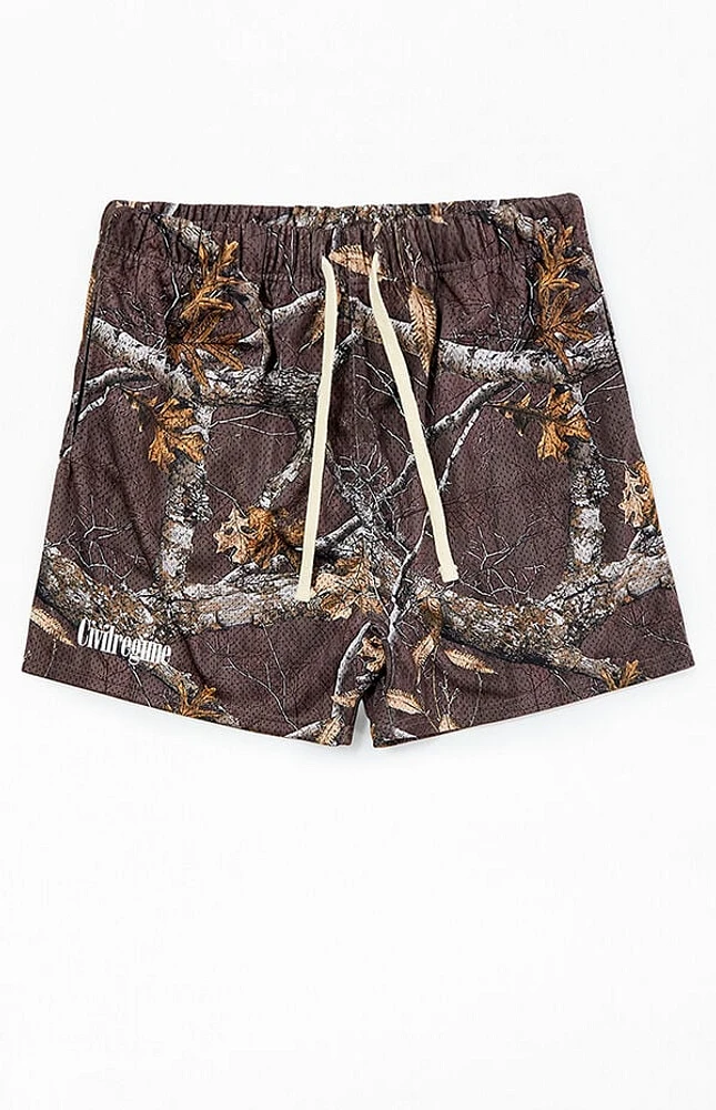 Civil Camo Mesh Shorts