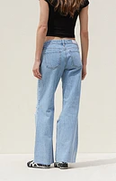 Pacsun Medium Indigo Low Rise Girlfriend Jeans