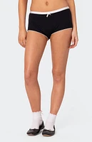 Edikted Mariana Pointelle Micro Shorts