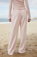 John Galt Pink Anastasia Baggy Sweatpants