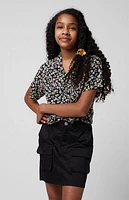 Pacsun Kids E-Waist Cargo Skirt