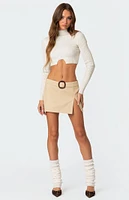 Ryder Belted Mini Skirt
