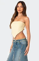 Edikted Chandelier Beaded Triangle Top