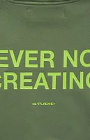 Studio by Supervsn Matcha Never Not Creating Hoodie