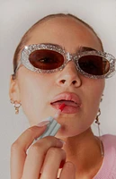 INDY Sunglasses SoHo Glitter  Oval Sunglasses
