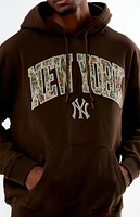 New Era NY Yankees Floral Embroidered Hoodie