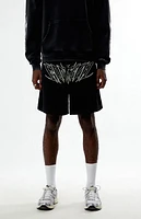 RODMAN BRAND Star Script Mesh Shorts
