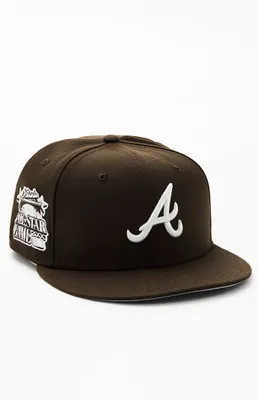 Men's Atlanta Braves New Era Black Summer Sherbet 59FIFTY Fitted Hat