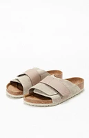 Birkenstock Tan Kyoto Slide Sandals