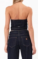 ABRAND Angel Bustier Lila Top
